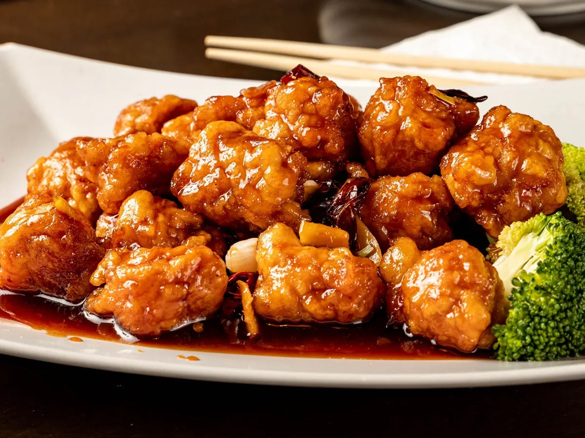 General Tso's Chicken at Good World Chinese Restaurant & Lounge, a Chinese Restaurant in Portland